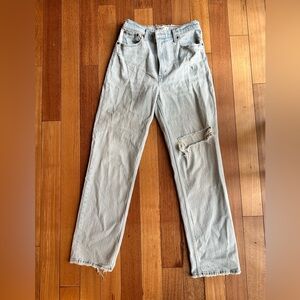 Abercrombie Women’s 90’s straight ultra high-rise size 27/4R - NWOT